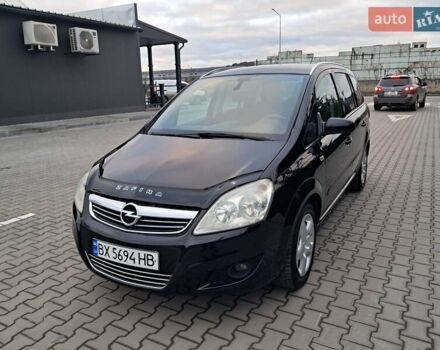 Черный Опель Зафира, объемом двигателя 1.8 л и пробегом 252 тыс. км за 5650 $, фото 33 на Automoto.ua