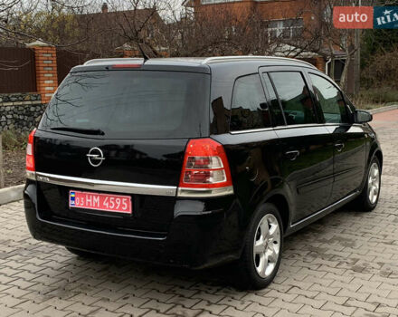 Черный Опель Зафира, объемом двигателя 1.8 л и пробегом 230 тыс. км за 5400 $, фото 23 на Automoto.ua