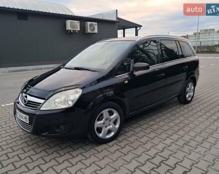 Черный Опель Зафира, объемом двигателя 1.8 л и пробегом 252 тыс. км за 5650 $, фото 4 на Automoto.ua