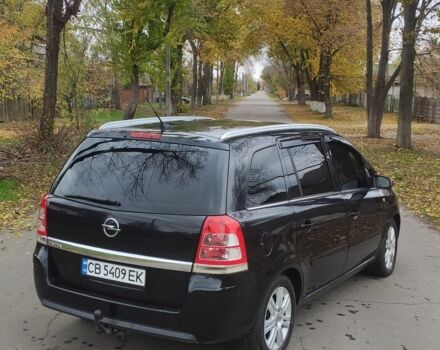 Чорний Опель Зафіра, об'ємом двигуна 1.6 л та пробігом 221 тис. км за 6500 $, фото 9 на Automoto.ua