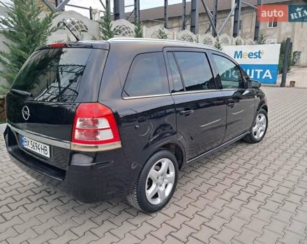 Черный Опель Зафира, объемом двигателя 1.8 л и пробегом 252 тыс. км за 5650 $, фото 13 на Automoto.ua