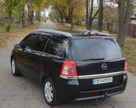 Чорний Опель Зафіра, об'ємом двигуна 1.6 л та пробігом 221 тис. км за 6500 $, фото 8 на Automoto.ua