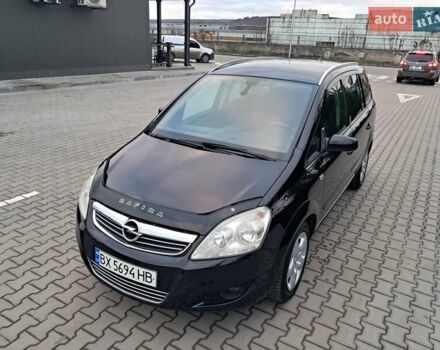 Черный Опель Зафира, объемом двигателя 1.8 л и пробегом 252 тыс. км за 5650 $, фото 34 на Automoto.ua