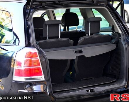 Чорний Опель Зафіра, об'ємом двигуна 1.6 л та пробігом 222 тис. км за 6300 $, фото 4 на Automoto.ua