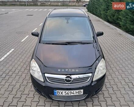 Черный Опель Зафира, объемом двигателя 1.8 л и пробегом 252 тыс. км за 5650 $, фото 21 на Automoto.ua
