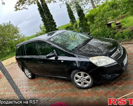 Черный Опель Зафира, объемом двигателя 1.7 л и пробегом 313 тыс. км за 6300 $, фото 5 на Automoto.ua