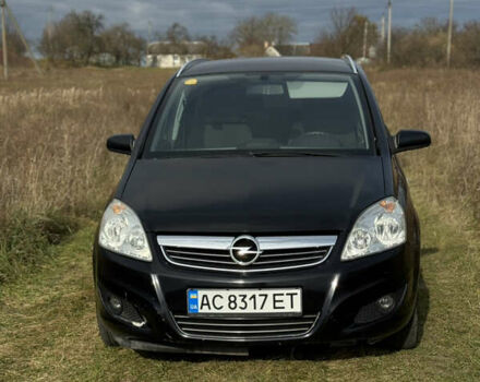Чорний Опель Зафіра, об'ємом двигуна 1.6 л та пробігом 238 тис. км за 5500 $, фото 1 на Automoto.ua