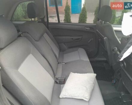 Черный Опель Зафира, объемом двигателя 1.95 л и пробегом 285 тыс. км за 6000 $, фото 43 на Automoto.ua