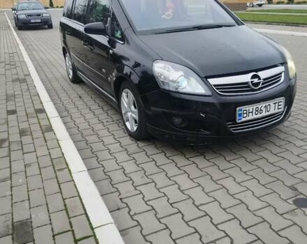 Чорний Опель Зафіра, об'ємом двигуна 2.2 л та пробігом 242 тис. км за 5250 $, фото 1 на Automoto.ua