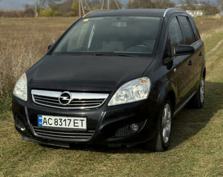 Чорний Опель Зафіра, об'ємом двигуна 1.6 л та пробігом 238 тис. км за 5500 $, фото 2 на Automoto.ua