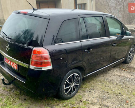 Черный Опель Зафира, объемом двигателя 1.8 л и пробегом 179 тыс. км за 6750 $, фото 7 на Automoto.ua
