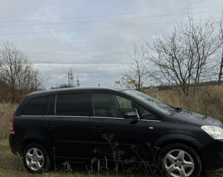 Чорний Опель Зафіра, об'ємом двигуна 1.6 л та пробігом 238 тис. км за 5500 $, фото 9 на Automoto.ua