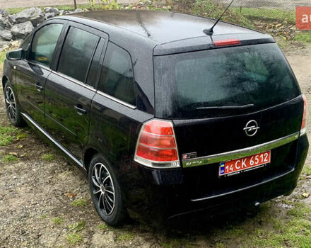 Черный Опель Зафира, объемом двигателя 1.8 л и пробегом 179 тыс. км за 6750 $, фото 41 на Automoto.ua
