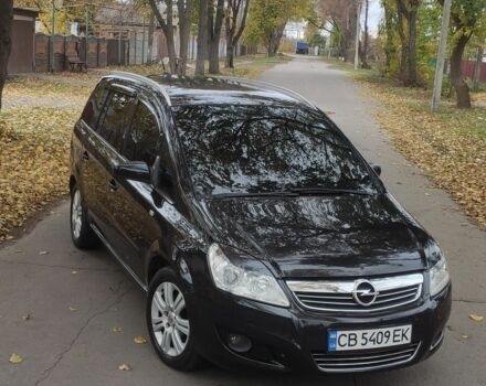 Чорний Опель Зафіра, об'ємом двигуна 1.6 л та пробігом 221 тис. км за 6500 $, фото 4 на Automoto.ua