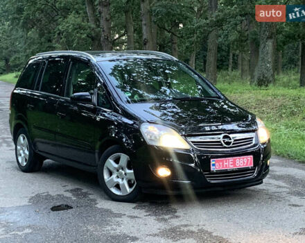 Черный Опель Зафира, объемом двигателя 1.8 л и пробегом 238 тыс. км за 5999 $, фото 3 на Automoto.ua