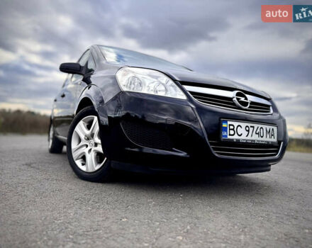 Черный Опель Зафира, объемом двигателя 1.7 л и пробегом 197 тыс. км за 6500 $, фото 8 на Automoto.ua