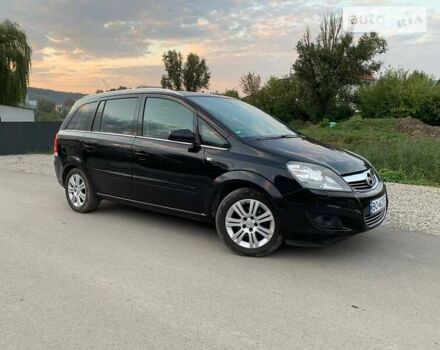 Черный Опель Зафира, объемом двигателя 1.8 л и пробегом 198 тыс. км за 6900 $, фото 4 на Automoto.ua