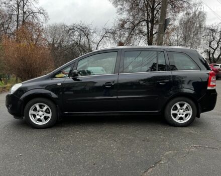 Черный Опель Зафира, объемом двигателя 1.6 л и пробегом 218 тыс. км за 7690 $, фото 19 на Automoto.ua