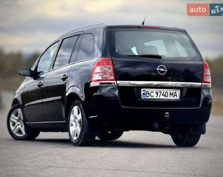 Черный Опель Зафира, объемом двигателя 1.7 л и пробегом 197 тыс. км за 6500 $, фото 18 на Automoto.ua