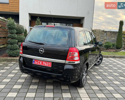 Черный Опель Зафира, объемом двигателя 1.8 л и пробегом 256 тыс. км за 6250 $, фото 19 на Automoto.ua