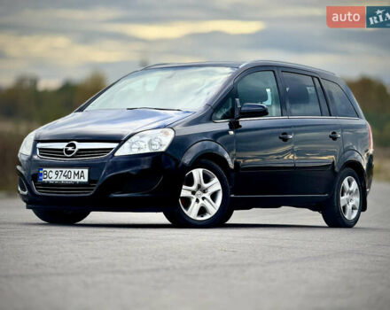Черный Опель Зафира, объемом двигателя 1.7 л и пробегом 197 тыс. км за 6500 $, фото 10 на Automoto.ua