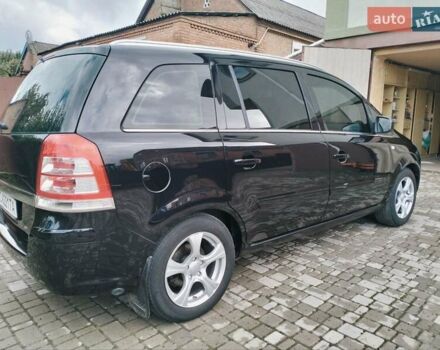 Черный Опель Зафира, объемом двигателя 1.8 л и пробегом 171 тыс. км за 5800 $, фото 7 на Automoto.ua