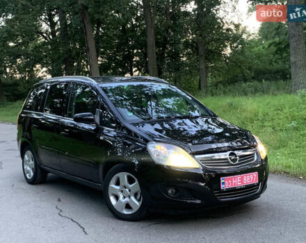 Черный Опель Зафира, объемом двигателя 1.8 л и пробегом 238 тыс. км за 5999 $, фото 26 на Automoto.ua