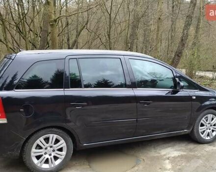 Чорний Опель Зафіра, об'ємом двигуна 1.7 л та пробігом 205 тис. км за 6900 $, фото 4 на Automoto.ua