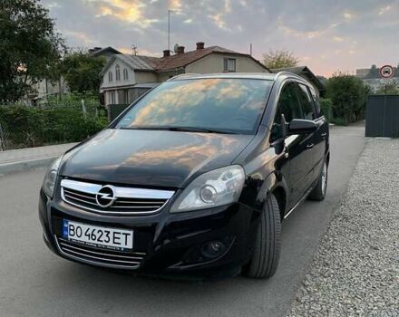 Черный Опель Зафира, объемом двигателя 1.8 л и пробегом 198 тыс. км за 6900 $, фото 1 на Automoto.ua