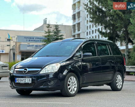 Черный Опель Зафира, объемом двигателя 1.6 л и пробегом 279 тыс. км за 6500 $, фото 27 на Automoto.ua