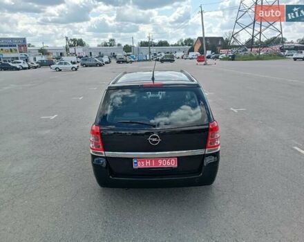 Черный Опель Зафира, объемом двигателя 1.6 л и пробегом 260 тыс. км за 5800 $, фото 9 на Automoto.ua