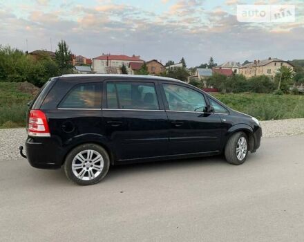 Черный Опель Зафира, объемом двигателя 1.8 л и пробегом 198 тыс. км за 6900 $, фото 7 на Automoto.ua