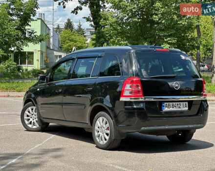 Черный Опель Зафира, объемом двигателя 1.6 л и пробегом 279 тыс. км за 6500 $, фото 14 на Automoto.ua
