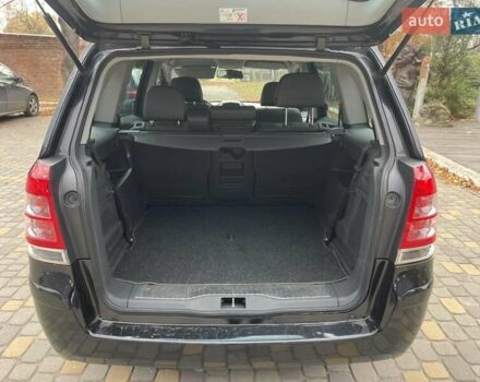 Черный Опель Зафира, объемом двигателя 1.6 л и пробегом 205 тыс. км за 6900 $, фото 19 на Automoto.ua