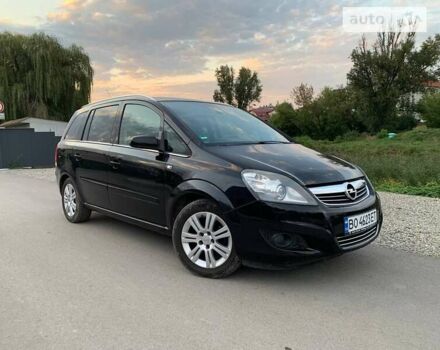 Черный Опель Зафира, объемом двигателя 1.8 л и пробегом 198 тыс. км за 6900 $, фото 3 на Automoto.ua