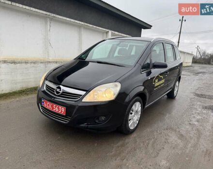 Черный Опель Зафира, объемом двигателя 1.6 л и пробегом 198 тыс. км за 6300 $, фото 37 на Automoto.ua