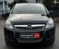 Черный Опель Зафира, объемом двигателя 1.6 л и пробегом 218 тыс. км за 7690 $, фото 3 на Automoto.ua