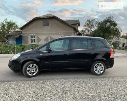 Черный Опель Зафира, объемом двигателя 1.8 л и пробегом 198 тыс. км за 6900 $, фото 34 на Automoto.ua