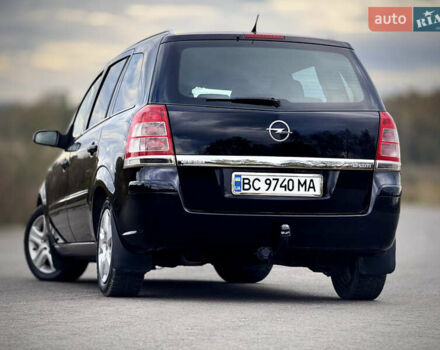 Черный Опель Зафира, объемом двигателя 1.7 л и пробегом 197 тыс. км за 6500 $, фото 19 на Automoto.ua