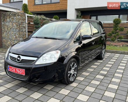 Черный Опель Зафира, объемом двигателя 1.8 л и пробегом 256 тыс. км за 6250 $, фото 15 на Automoto.ua