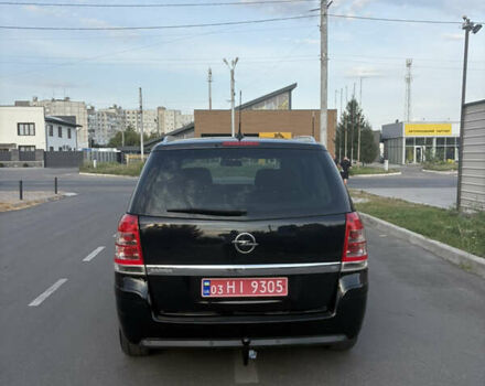 Чорний Опель Зафіра, об'ємом двигуна 1.8 л та пробігом 209 тис. км за 6500 $, фото 17 на Automoto.ua