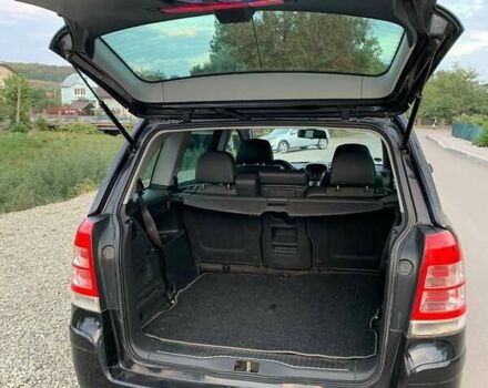 Черный Опель Зафира, объемом двигателя 1.8 л и пробегом 198 тыс. км за 6900 $, фото 21 на Automoto.ua