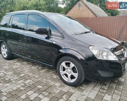 Черный Опель Зафира, объемом двигателя 1.8 л и пробегом 171 тыс. км за 5800 $, фото 8 на Automoto.ua