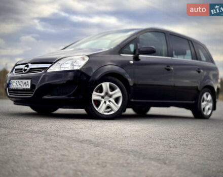Черный Опель Зафира, объемом двигателя 1.7 л и пробегом 197 тыс. км за 6500 $, фото 14 на Automoto.ua