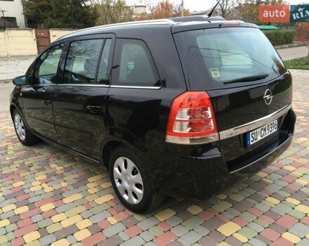 Черный Опель Зафира, объемом двигателя 1.6 л и пробегом 121 тыс. км за 6999 $, фото 4 на Automoto.ua