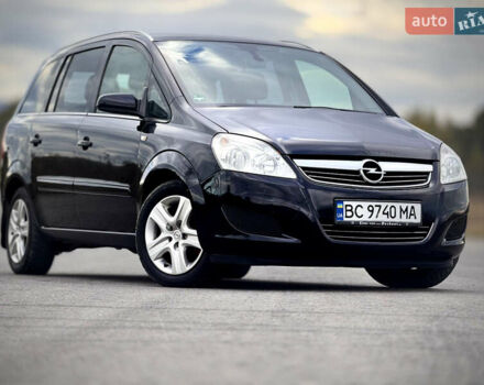 Чорний Опель Зафіра, об'ємом двигуна 1.7 л та пробігом 197 тис. км за 6500 $, фото 4 на Automoto.ua