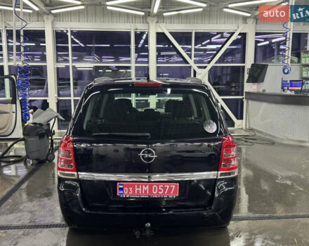Чорний Опель Зафіра, об'ємом двигуна 1.8 л та пробігом 216 тис. км за 5500 $, фото 4 на Automoto.ua