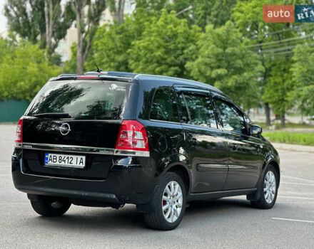 Черный Опель Зафира, объемом двигателя 1.6 л и пробегом 279 тыс. км за 6500 $, фото 28 на Automoto.ua