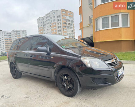 Черный Опель Зафира, объемом двигателя 1.6 л и пробегом 191 тыс. км за 5900 $, фото 7 на Automoto.ua