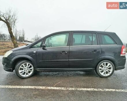 Чорний Опель Зафіра, об'ємом двигуна 1.9 л та пробігом 191 тис. км за 8300 $, фото 9 на Automoto.ua